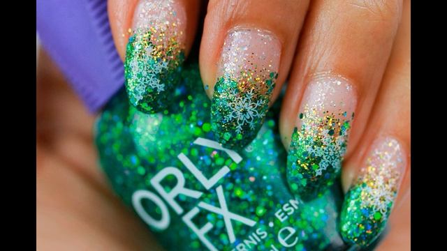 50 идей новогоднего маникюра / Красивый маникюр на Новый год 2021 / Маникюр к Новому году смотреть онлайн