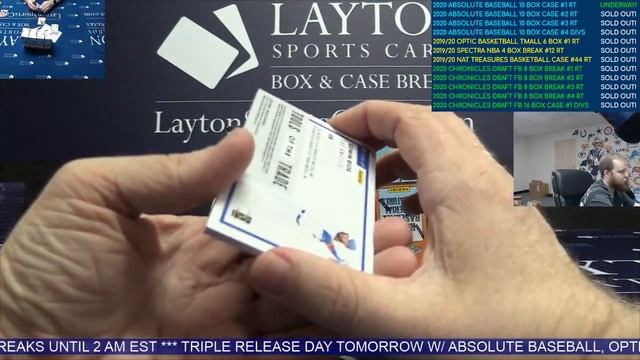 2020 Panini Absolute Baseball Hobby 10 Box Case Break #1 смотреть онлайн