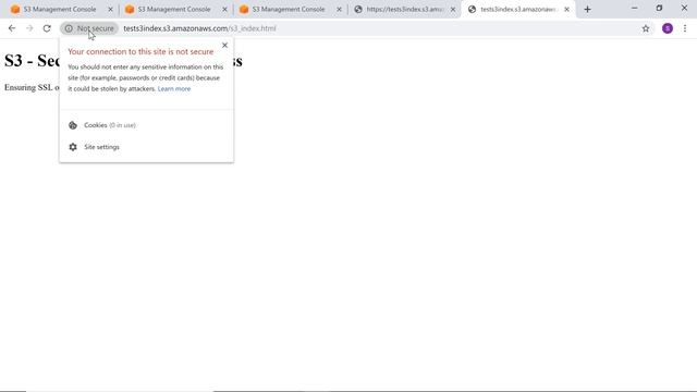 Secure S3 Bucket | S3 Secure Transport | Allows access to S3 only through HTTPS | Deny HTTP Access смотреть онлайн
