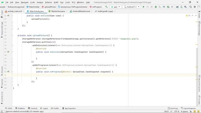 Firebase Storage Upload Progress bar Android Studio | Code The World смотреть онлайн