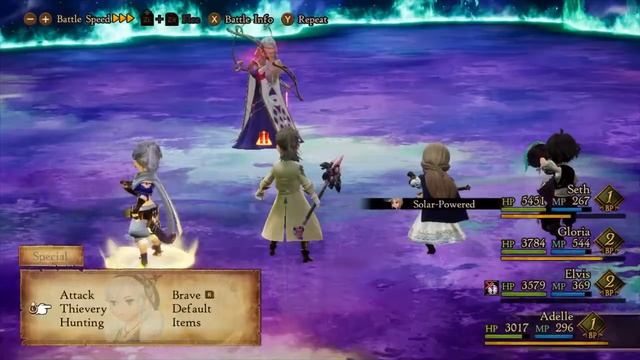 Bravely Default II - 127 - Chapter 3-28 - Boss: Domenic the Oracle (Hard) смотреть онлайн