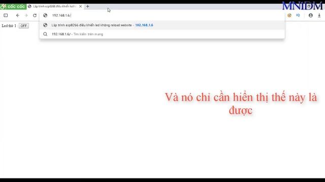 Tạo WebServer WiFi ESP8266 điều khiển led không cần reload lại trang web смотреть онлайн
