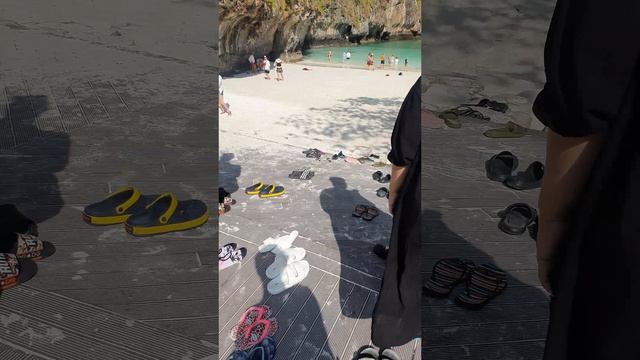 Выход в лагуну мая бей Maya Bay Пхи Пхи Таиланд смотреть онлайн