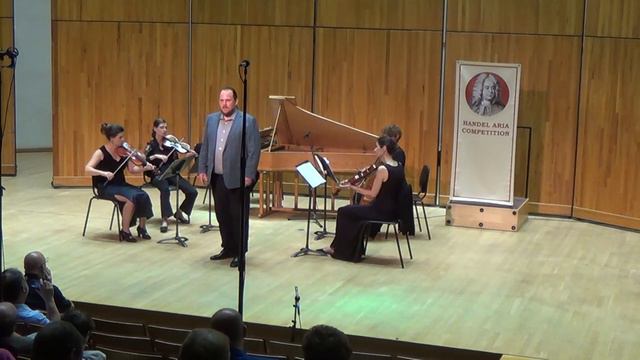 Ryne Cherry, baritone, singing from Alexander's Feast in the 2019 Handel Aria Competition смотреть онлайн