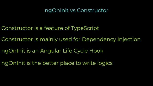 ngOnInit vs Constructor: Understanding the Differences for Interviews | Angular Interview Concepts смотреть онлайн