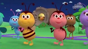 Час весёлых песенок про насекомых | детское королевство?