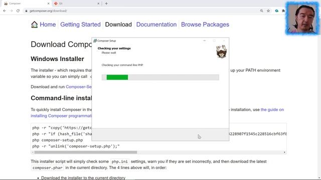 Instalando o Composer e o Git смотреть онлайн