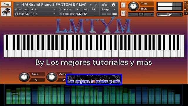 HM GRAND PIANO 2 FANTOM – SAMPLES KONTAKT 5, KONTAKT 6 & Kontakt 7 (Sonidos NKI + WAVS)🎼🎹By LMTYM🔥 смотреть онлайн