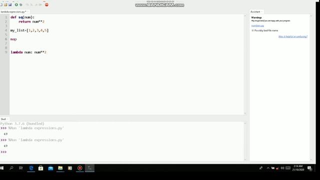 Anonymous function or lambda expression in python смотреть онлайн