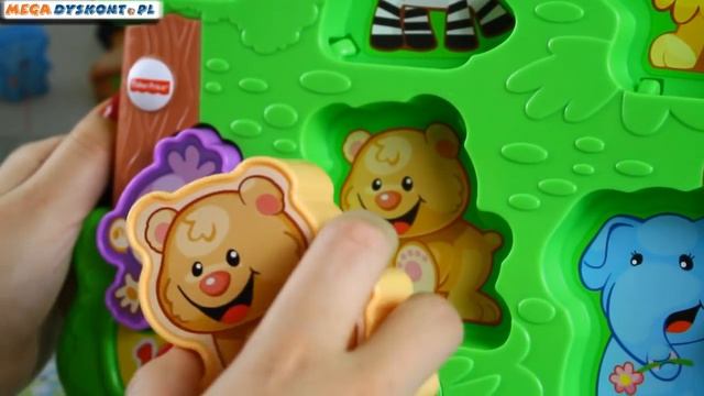 Fisher-Price - Zoo Animal Puzzle / Puzzle Malucha "Wesołe Zoo" - Laugh & Learn - DLB27 / CGM42 смотреть онлайн