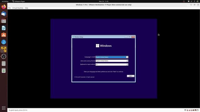 How To install Windows 11 On Ubuntu || Run Windows 11 on Linux Using VMWare Workstation Player смотреть онлайн