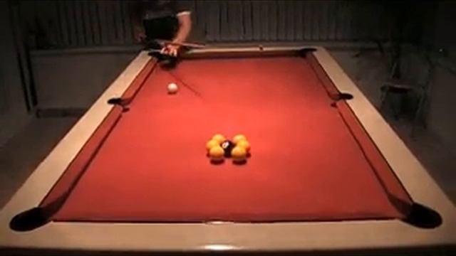 The Black Pearl Pool Trickshot potting the 8 Ball смотреть онлайн