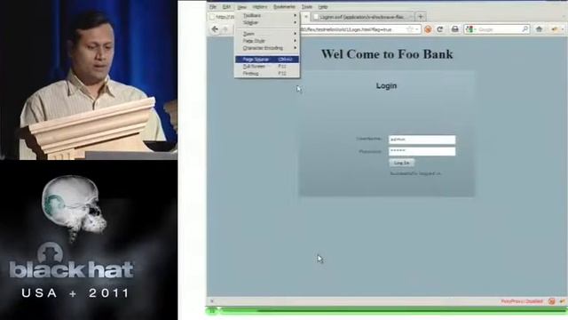 BlackHat 2011 - Reverse Engineering Browser Components смотреть онлайн