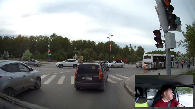 Тобольск / проезд по городу / 2 часть смотреть онлайн