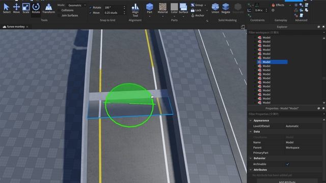 ROBLOX STUDIO | Highway interchange speed build смотреть онлайн