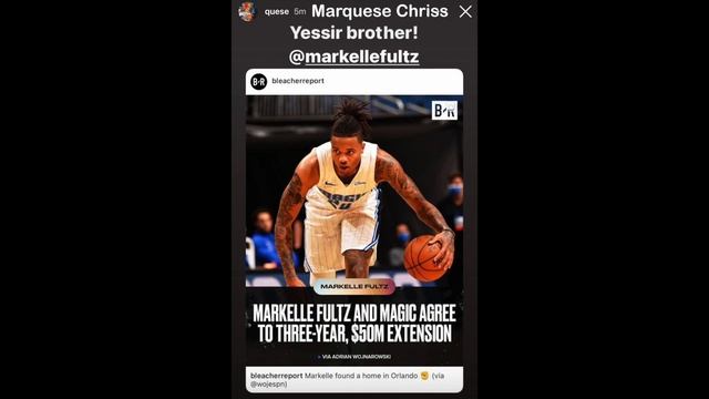 NBA Players React to Markelle Fultz Signing Extension with Orlando Magic | 3 year, $50M Deal смотреть онлайн