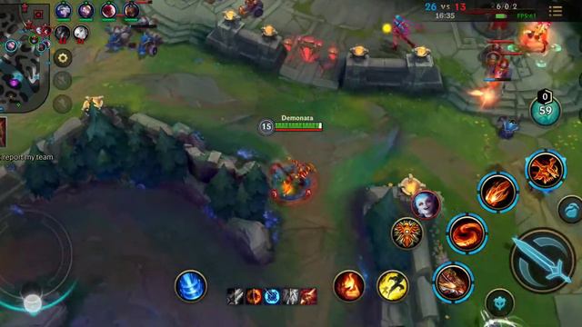 Wild Rift OBT Shyvana top Triple kill смотреть онлайн