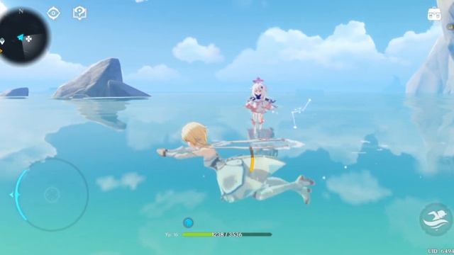 Прогулка с Паймон. Паймон Vs Физика