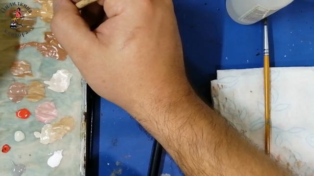 Роспись головы. Глаза смотреть онлайн