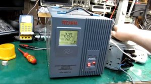 РЕСАНТА  АСН-3000/1-Ц проверка после ремонта