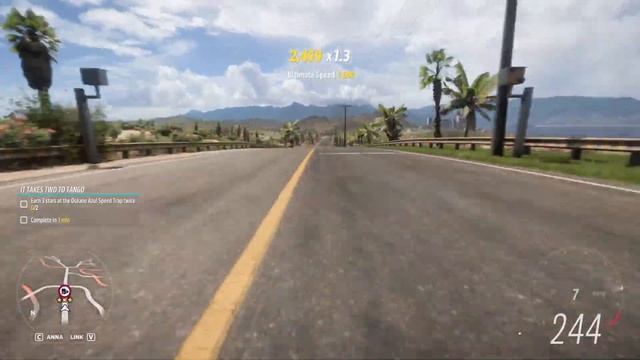 Forza Horizon 5 - Speed Trap - Oceano Azul - It Takes Two To Tango Accolade (Road View) смотреть онлайн