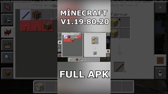 MİNECRAFT V1.19.80.20 FULL APK смотреть онлайн