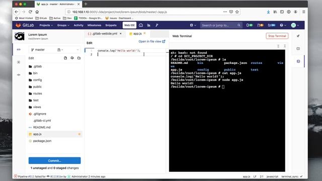 File Syncing to Web Terminal смотреть онлайн