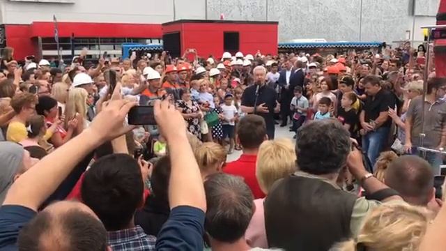 Собянин на станции Рассказовка. Открытие метро смотреть онлайн