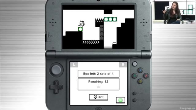 BoxBoxBoy - Gameplay Nintendo Treehouse [ 3DS] смотреть онлайн