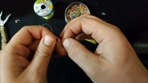 Снасть балда с секретом на окуня для зимней рыбалки.