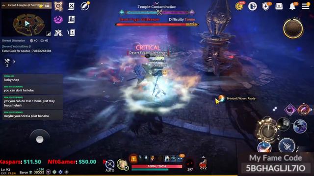 Black Desert Mobile PVP & Desert Mode смотреть онлайн