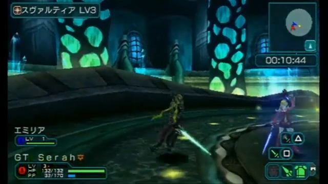 Phantasy Star Portable 2 Gameplay + Boss смотреть онлайн