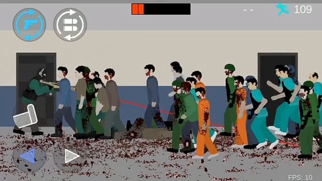Flat Zombies Cleanup Defense Rescue The Best Record смотреть онлайн