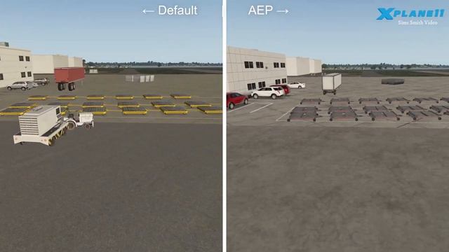Airport Enhancement Package (AEP) review for X-Plane 11 смотреть онлайн