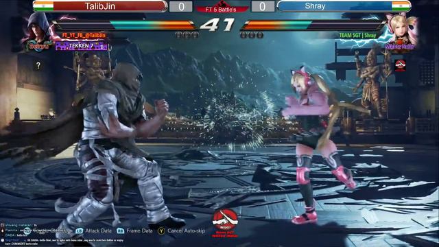 Mighty Raijin v/s KeyboardVS FT 3 Battle's # 75 | Tekken india crossup battle live | online смотреть онлайн