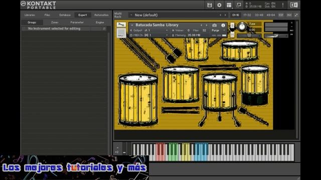 BATUCADA SAMBA Drums LIBRARY LMTYM?? Samples para KONTAKT 5, Kontakt 6 & Kontakt 7??By LMTYM?? смотреть онлайн