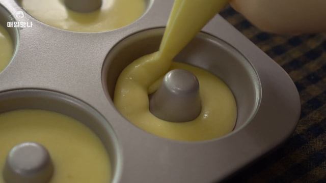 튀기지 않은 구운도넛 만들기 :: 글레이즈 도넛 :: 딸기토끼 도너츠 :: Glazed Donuts, Baked Donuts, Strawberry Donuts