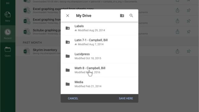 Export iOS Excel to Google Drive смотреть онлайн