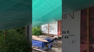 Обзор на Тент тарпаулин 120 г/м2. Сооружение навеса