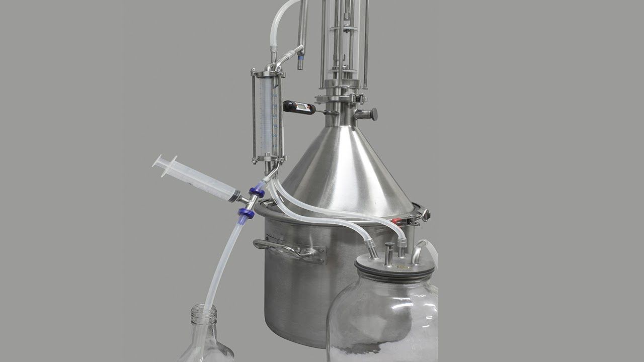 Бюджетный вакуум. Однопроходная перегонка. Часть 3. смотреть онлайн