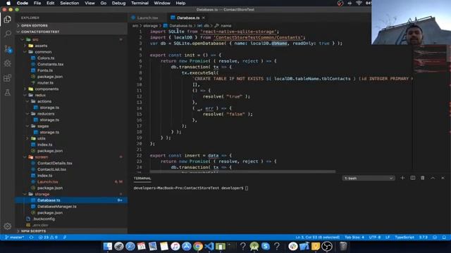 How to contact list store local db using redux saga in react native? смотреть онлайн