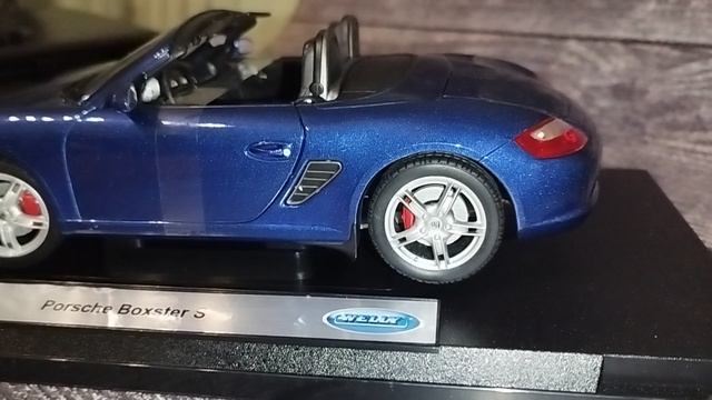Porsche Boxster S 1:18 Welly