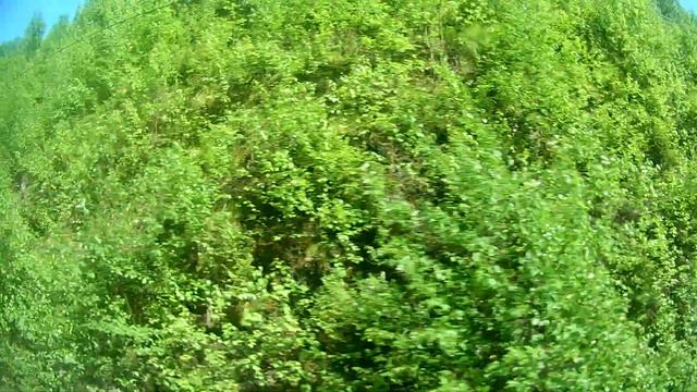 Вид из окна поезда - Красноуфимские виадуки и тоннели. Сылвинский Кряж. Часть 3 (Свердловская обл.) смотреть онлайн