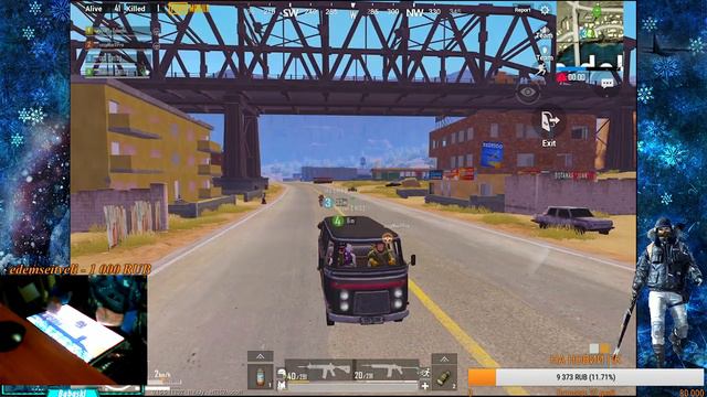 BABASKI ИГРАЕТ В PUBG MOBILE ИГРАЮ БЕЗ ПАЛЬЦЕВ смотреть онлайн