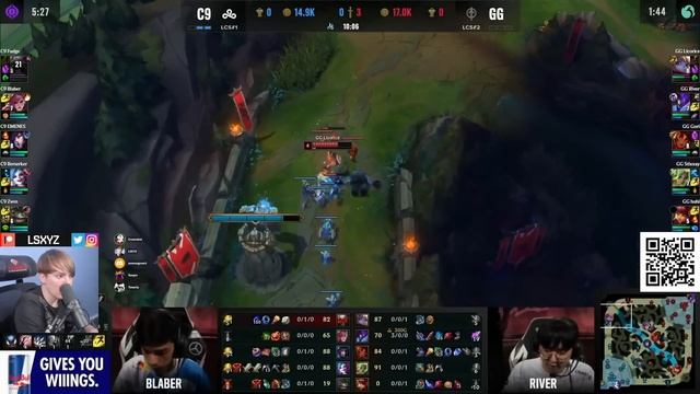 LS | FANTASTIC SPACING SHOWCASE BY BERSERKER | C9 vs GG ft. Crownie, Sawyer, Tenacity & Reven смотреть онлайн