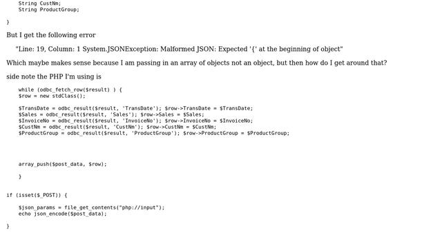 Salesforce: Handle JSON array from REST call смотреть онлайн