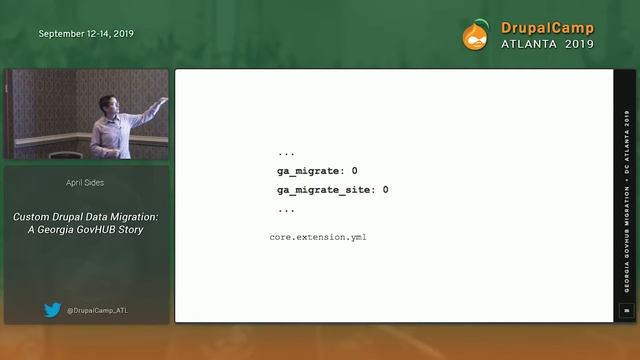 DripalCamp2019 - Custom Drupal Data Migration A Georgia GovHUB Story - April Sides смотреть онлайн