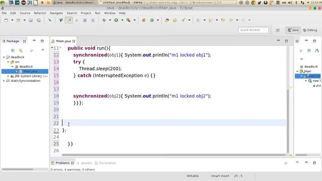 157 Java advanced deadlock الطريق المغلق للكود смотреть онлайн