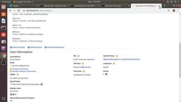 GitHub SSH KEY Setup Via Anydesk