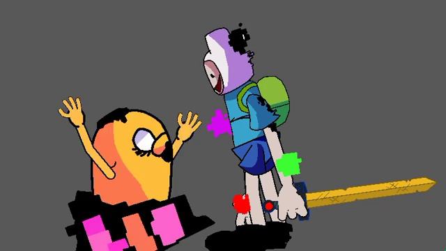 Link Corrupted Finn and Jake (original by: @CARTOONCAT123) in (Stick Nodes) смотреть онлайн